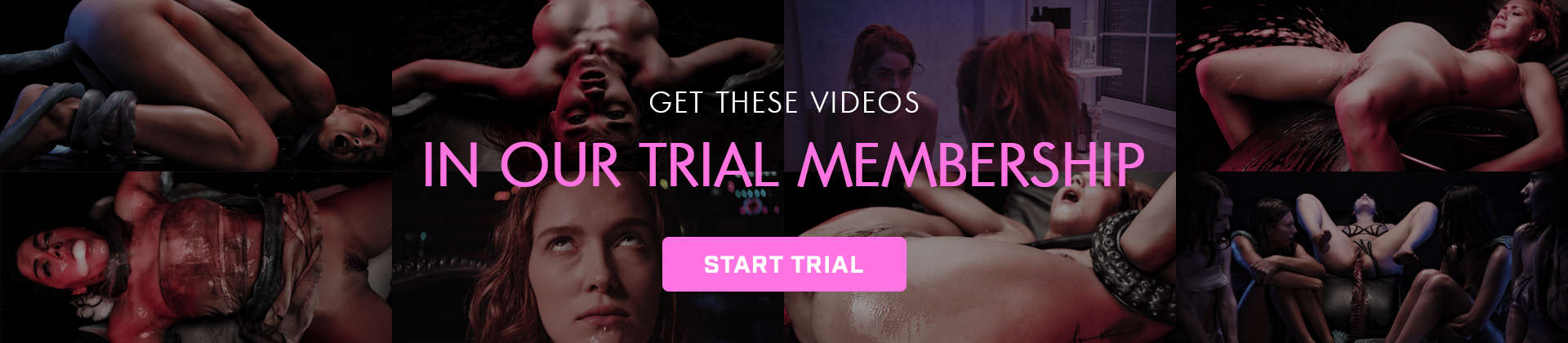 Trial member banner